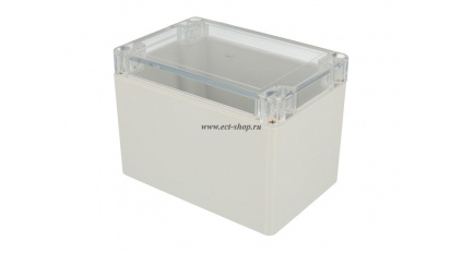 Корпус для РЭА GAINTA G2105C, 120x80x85 мм, Поликарбонат, Светло-серый фото 1