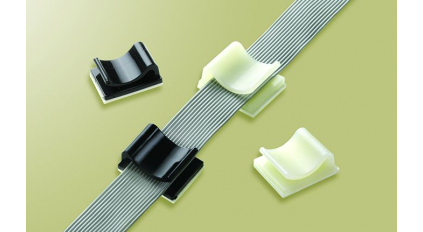 Cамоклеющаяся площадка для крепления кабеля AVC AFC-25-B (100шт) фото 1