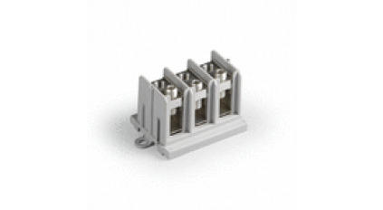 Клеммная колодка ENSTO KE87.3, сечение провода 25-95 мм2, ток 215 A, Белый фото 1