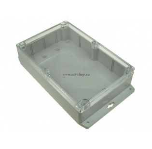 Корпус для РЭА GAINTA G218CMF, 222x146x55 мм, Поликарбонат, Светло-серый