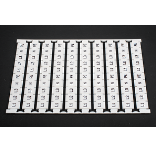 Маркер для клеммников DIN DINKLE TM12W-DH01