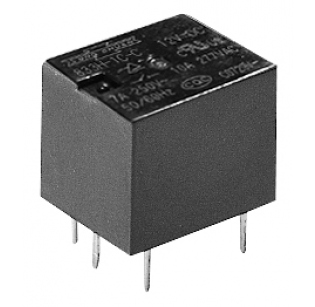 Промежуточное реле SONG CHUAN 833H-1C-S 12VDC, 7A