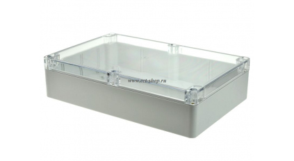 Корпус для РЭА GAINTA G218C, 222x146x55 мм, Поликарбонат, Светло-серый фото 1