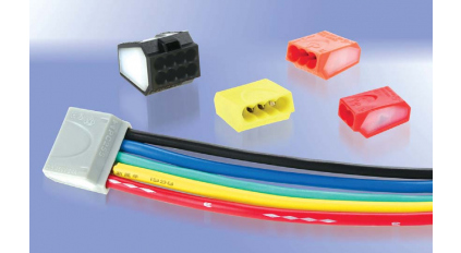 Клеммы СМК AVC PC253 orange (100шт) фото 1