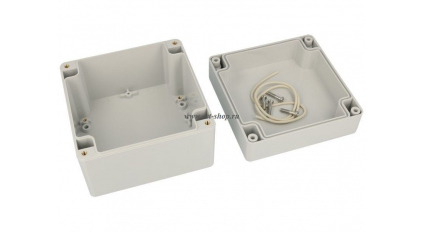 Корпус для РЭА GAINTA G279, 120x120x90 мм, Поликарбонат, Светло-серый фото 1