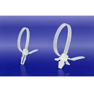 Пластиковыя стяжки с заклепкой AVC ALP-190LT (100шт)