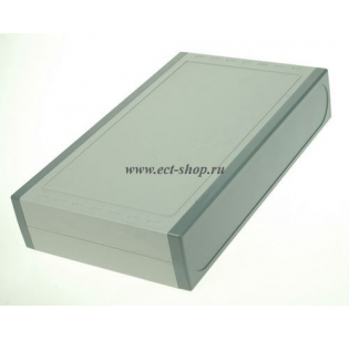 Корпус для РЭА GAINTA G1818, 200x121x40 мм, ABS, Светло-серый