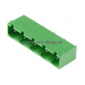 Клеммная колодка DINKLE 3EHDVC-05P, 5 контактов, сечение провода - мм2, ток 18 A, Зеленый фото 2