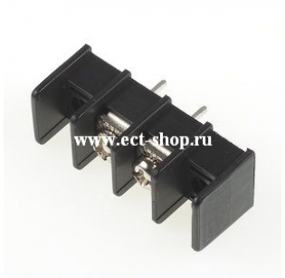 Клеммная колодка DINKLE DT31-A01W-02, Винтовая, 2 контакта, сечение провода 0.5-4 мм2, ток 20 A, Черный