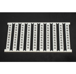 Маркер для клеммников DIN DINKLE TM07W-FH03