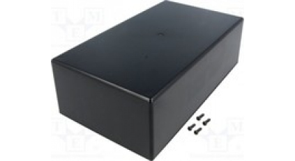 Корпус для РЭА GAINTA G1025B, 113x197x63 мм, ABS, Черный фото 1