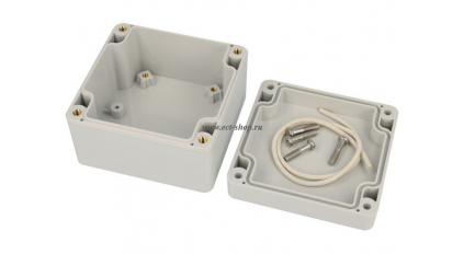 Корпус для РЭА GAINTA G256, 82x80x55 мм, Поликарбонат, Светло-серый фото 1