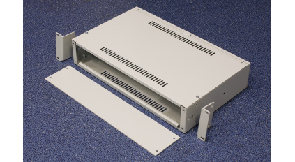 Корпус для РЭА ECT 3603UG(RM), 363x425x128 мм, Сталь, Серый фото 1