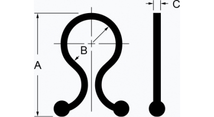 Стяжки пласт многоразовые AVC TL-05 (100шт) фото 3