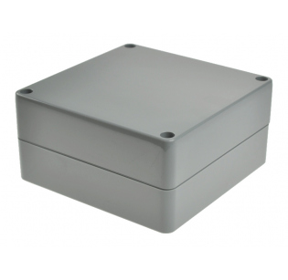 Корпус для РЭА GAINTA G386, 120x120x60 мм, ABS, Темно-серый