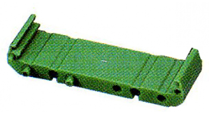 Вставка KMB2 Dinkle 22.5 мм для наборной платформы на дин рейку под печатную плату фото 1