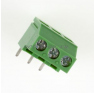 Клеммная колодка DINKLE EHK508R-03P, Винтовая, 3 контакта, сечение провода 0.5-2.5 мм2, ток 24 A, Зеленый фото 2