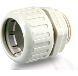 Вводная муфта для гофрированной трубы AVC N-FN2103-15G, 16 мм