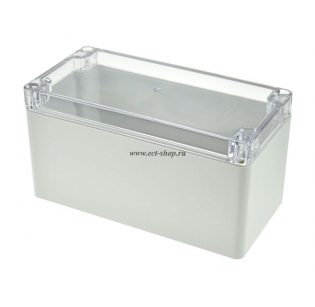 Корпус для РЭА GAINTA G265C, 160x80x85 мм, Поликарбонат, Светло-серый