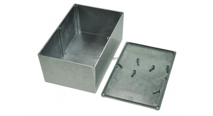 Корпус для РЭА GAINTA G0347, 187x118x81 мм, Алюминий, Натуральный фото 1