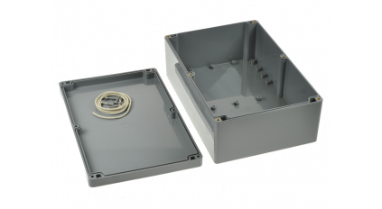 Корпус для РЭА GAINTA G3008, 240x160x90 мм, ABS, Темно-серый фото 1