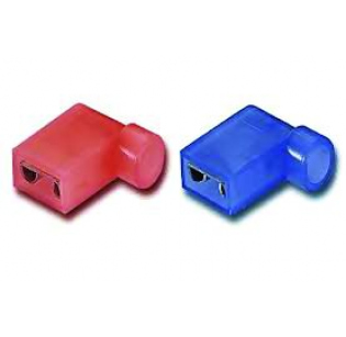 Клемма наконечник штыревой плоский флажковый KST FLDNY1-250 (100шт)