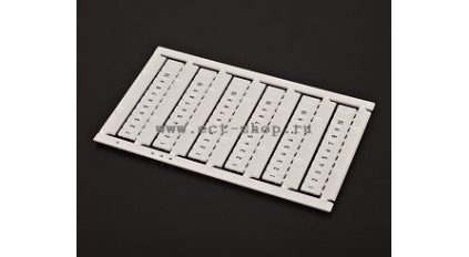 Маркер для клеммников DIN DINKLE TM47W-FH01 фото 1