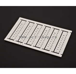 Маркер для клеммников DIN DINKLE TM47W-FH01