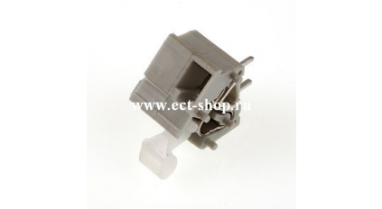 Клеммная колодка DINKLE WKR116A, Пружинная, 1 контакт, сечение провода 0.5-2.5 мм2, ток 24 A, Серый фото 1