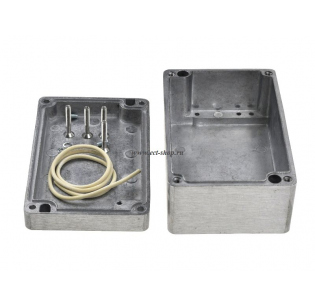 Корпус для РЭА GAINTA G108, 125x80x57 мм, Алюминий, Натуральный