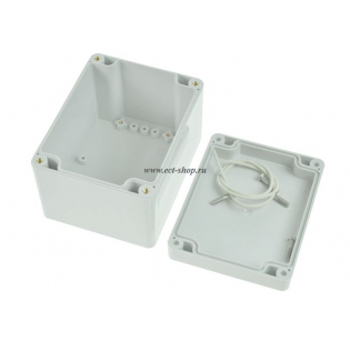 Корпус для РЭА GAINTA G221, 115x90x80 мм, Поликарбонат, Светло-серый