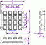 Клавиатура ACCORD AK-1607-N-SSL-WP-MM фото 4