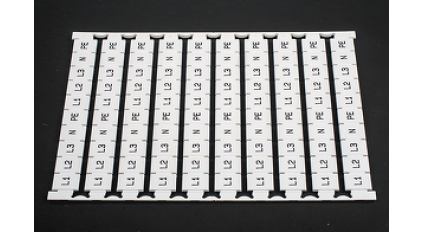 Маркер для клеммников DIN DINKLE TM12W-DH01 фото 1