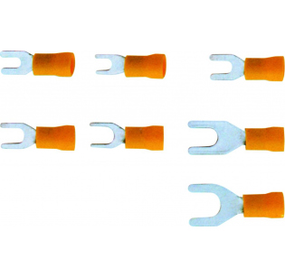 Кабельная клемма наконечник вилка KST SVL5-4 YELLOW (500шт)