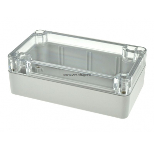 Корпус для РЭА GAINTA G203C, 115x65x40 мм, Поликарбонат, Светло-серый