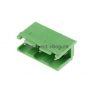 Клеммная колодка DINKLE 3EHDV-03P, 3 контакта, сечение провода - мм2, ток 18 A, Зеленый фото 2