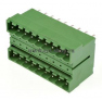 Клеммная колодка DINKLE 5EHDBV-18P, 18 контактов, сечение провода - мм2, ток 18 A, Зеленый фото 2