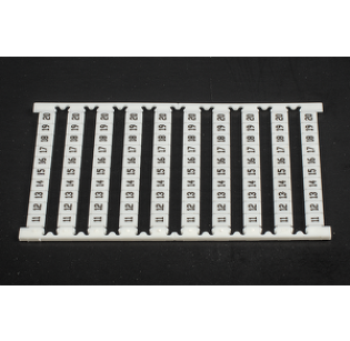 Маркер для клеммников DIN DINKLE TM07W-FH02