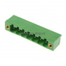 Клеммная колодка DINKLE 5EHDVM-07P, 7 контактов, сечение провода - мм2, ток 18 A, Зеленый фото 2