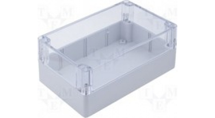 Корпус для РЭА GAINTA G223C, 171x121x80 мм, Поликарбонат, Светло-серый фото 1