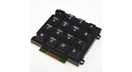 Клавиатура ACCORD AK-1607-A-BBW фото 1