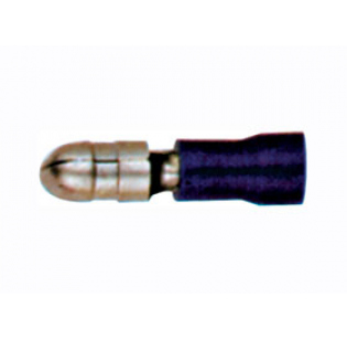 Кабельный разъем круглый штыревой male 4.0 KST MPV2-156-BLUE (1000шт)