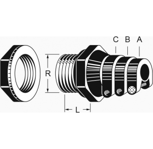 Проходные фланцы AVC BG19