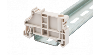 Клеммная колодка DINKLE SS2N, сечение провода - мм2, Бежевый фото 1