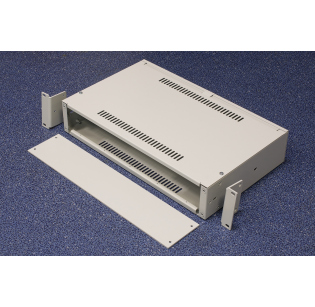 Корпус для РЭА ECT 3602UG(RM), 363x425x84 мм, Сталь, Серый