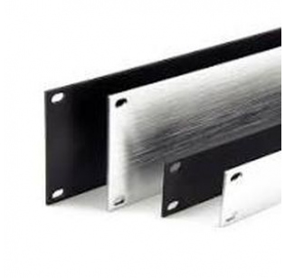 ECT Лицевая алюминиевая панель 1U, серая