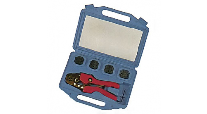 Кримпер со сменными губками для обжима кабельных наконечников, OPT BN-03C-5D фото 1