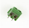 Клеммная колодка DINKLE ED500V-02P (новый корпус), Винтовая, 2 контакта, сечение провода 0.5-1.5 мм2, ток 17.5 A, Зеленый фото 4