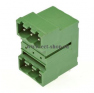 Клеммная колодка DINKLE 5EHDBR-06P, 6 контактов, сечение провода - мм2, ток 18 A, Зеленый фото 2