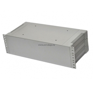 Корпус для РЭА GAINTA G17083UG-HB, 203x431x129 мм, ABS, Светло-серый